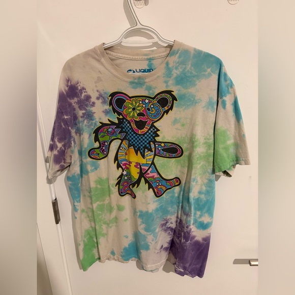 Grateful Dead Other - Trippy Grateful Dead Tie-Dye Bear T-Shirt